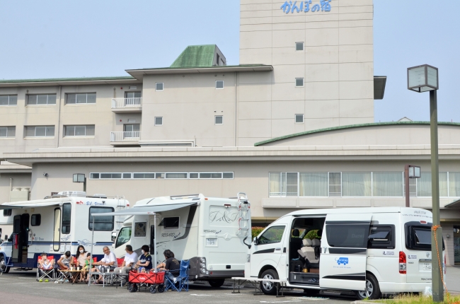 Pr 日本カーツーリズム推進協会 日本郵政が運営する温泉ホテル かんぽの宿 に車中泊可能な施設 くるまパーク 開業で連携 全国9箇所で6月19日開業 6月11日から先行予約開始 おんせんニュース