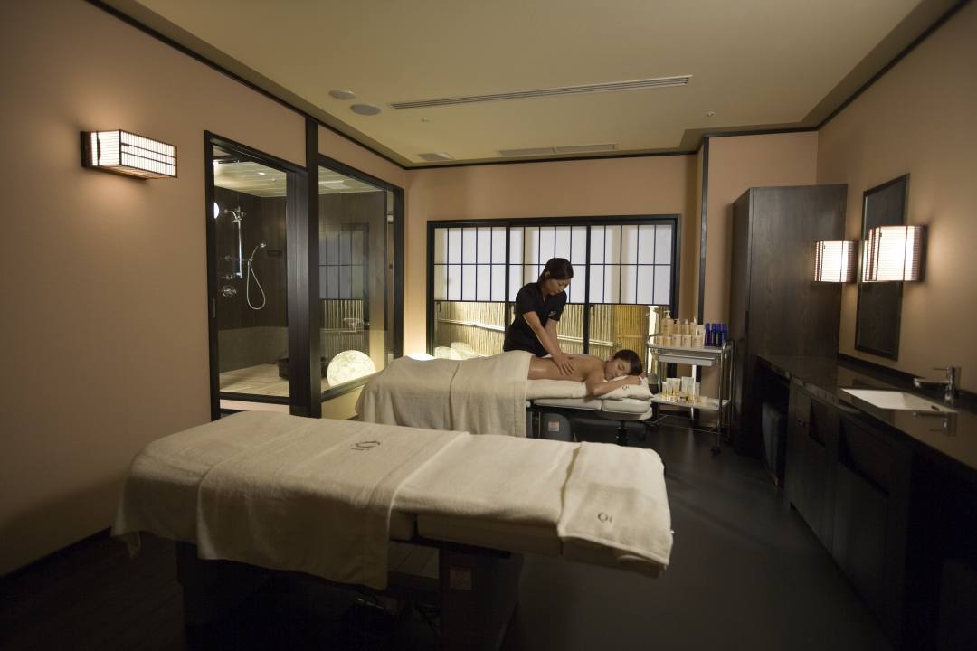 和倉温泉加賀屋にある能登の空間でリラクゼーションを受けられる庵SPA NOTO