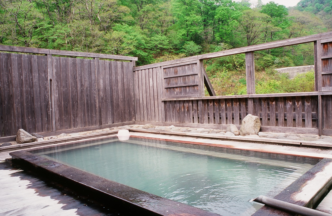 秋田県 乳頭温泉郷 黒湯温泉 使用許諾済