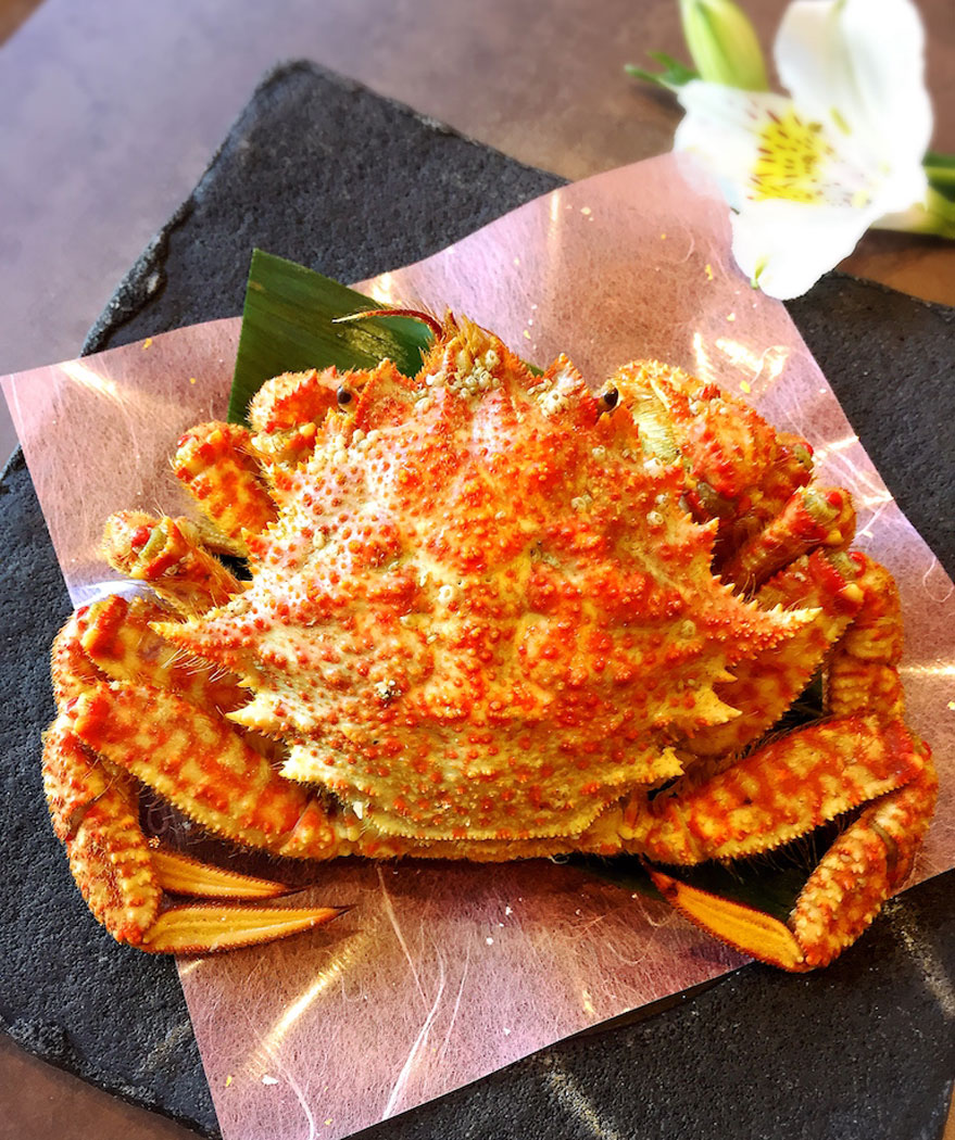 青森県陸奥湾の特産　トゲクリガニ