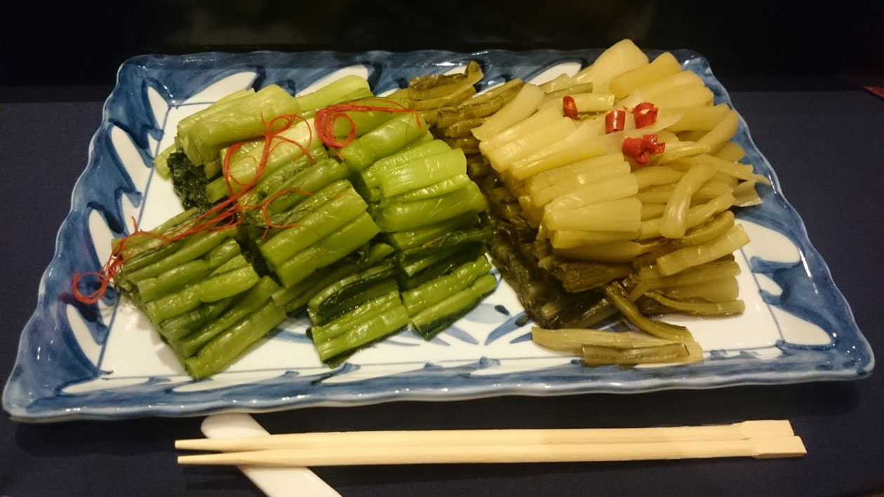 長野県 野沢温泉 のざわな蕪四季會社 野沢菜