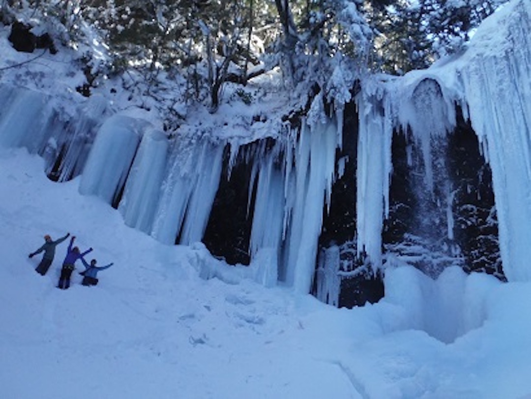 岐阜県下呂市小坂町 小坂な冬の滝めぐり 美しすぎる氷の滝