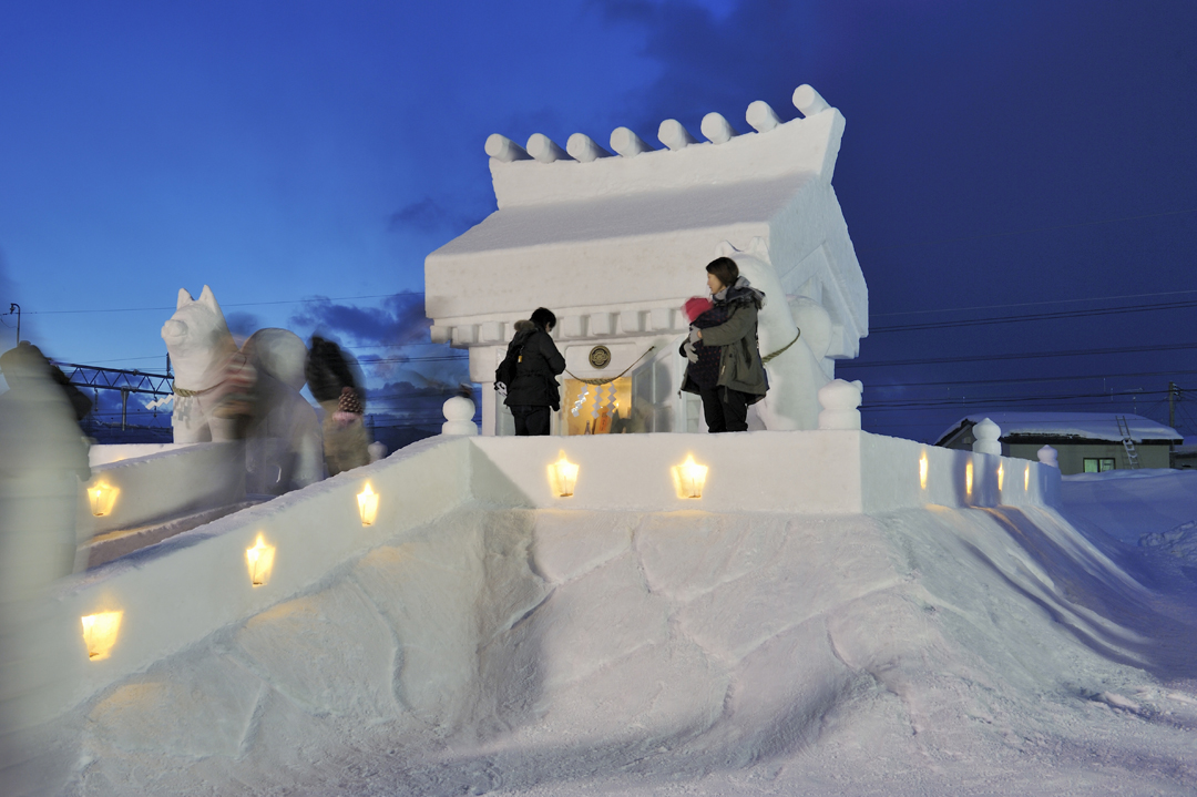 秋田 インスタ映えする東北雪イベント 犬っこまつり 今年は規模を縮小して実施 かわいい犬っこは意外と大きい おんせんニュース